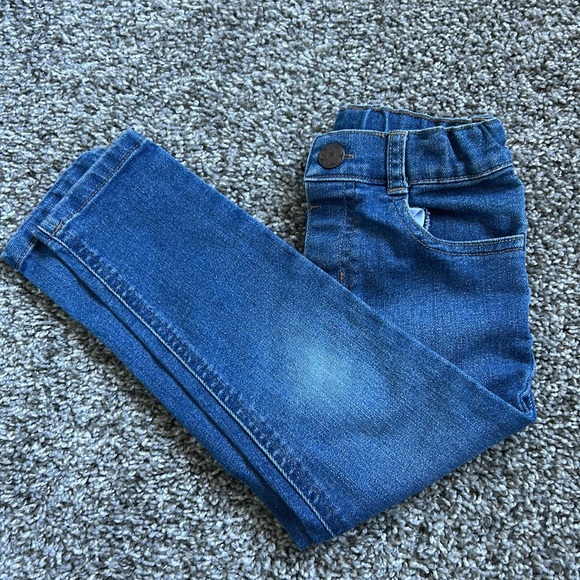 Garanimals toddler girl jeans size 4T with adjustable waist and snap closure - Picture 7 of 7